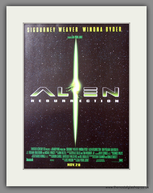 Alien Resurrection. 1997 Original Advert (ref AD54708)