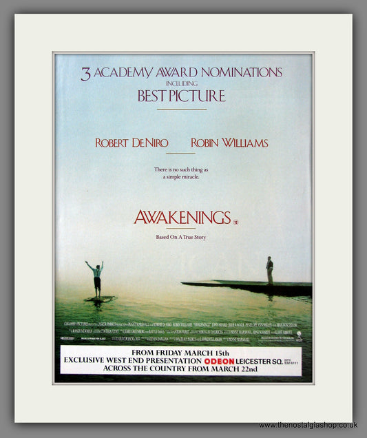 Awakenings. 1991 Original Advert (ref AD54729)