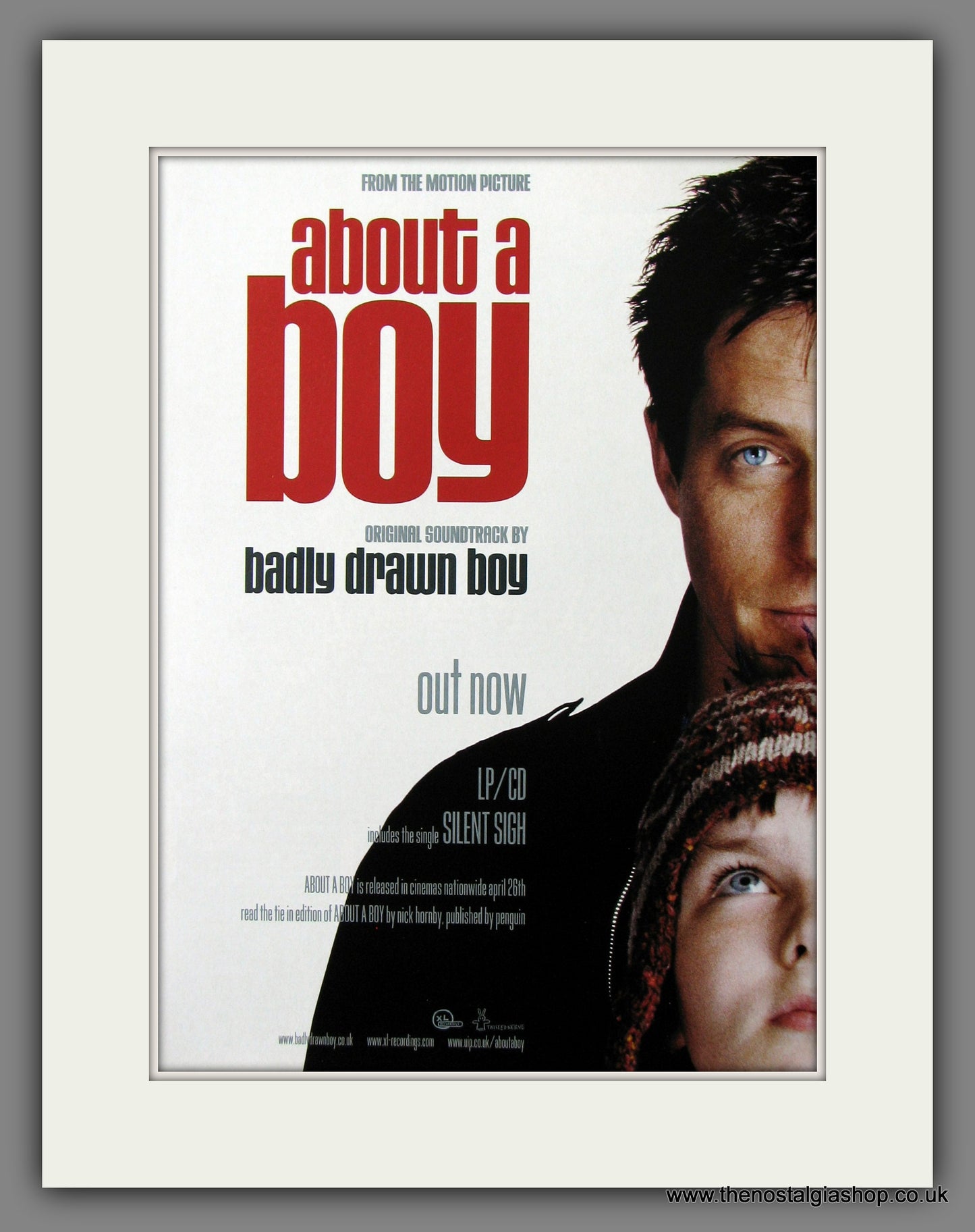 About A Boy Soundtrack. 2002 Original Advert (ref AD54743)