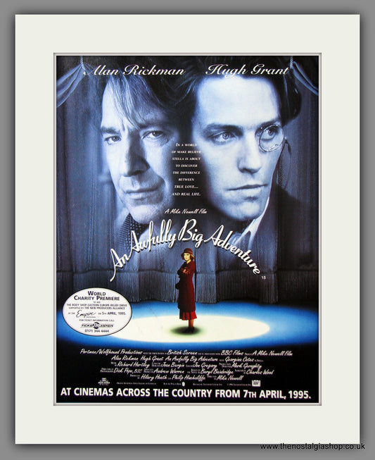 An Awfully Big Adventure. 1995 Original Advert (ref AD54744)
