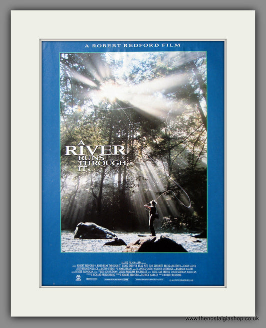 A River Runs Through It. 1993 Original Advert (ref AD54745)