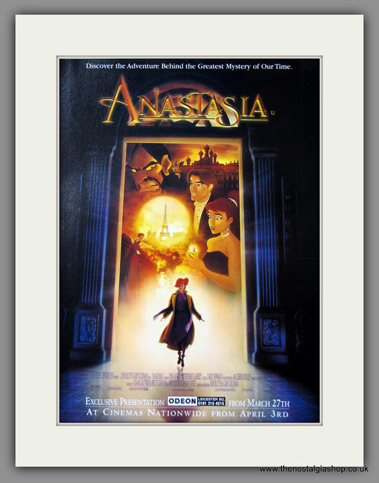 Anastasia. 1998 Original Advert (ref AD54750)