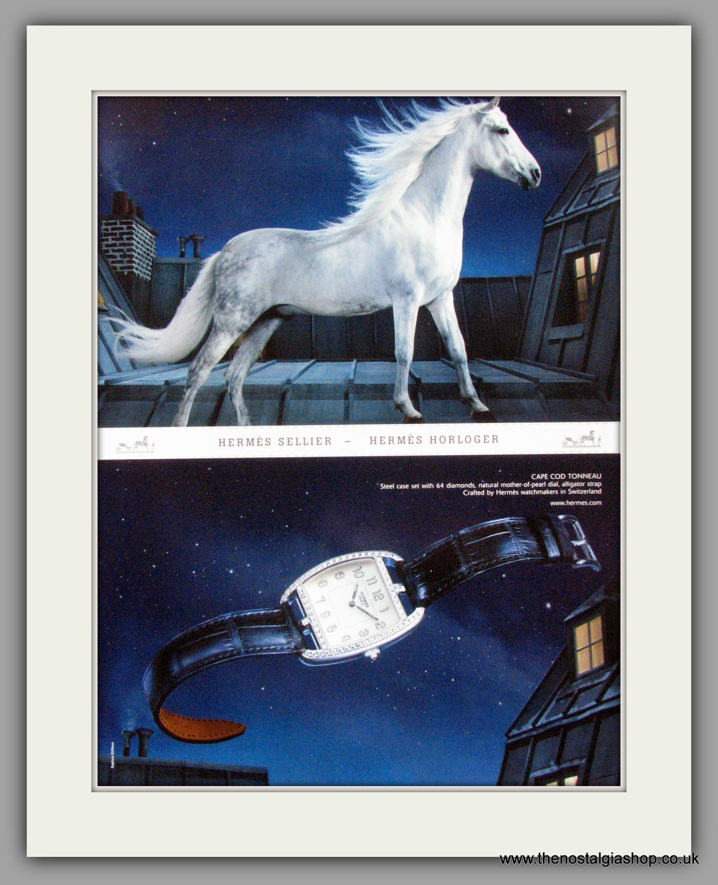 Corum Hermes Sellier Watches. Original Advert 2010 (ref AD50110)
