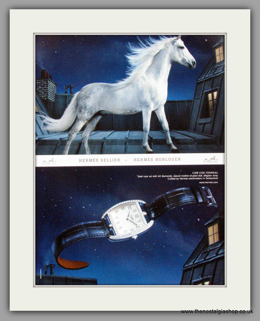 Corum Hermes Sellier Watches. Original Advert 2010 (ref AD50110)