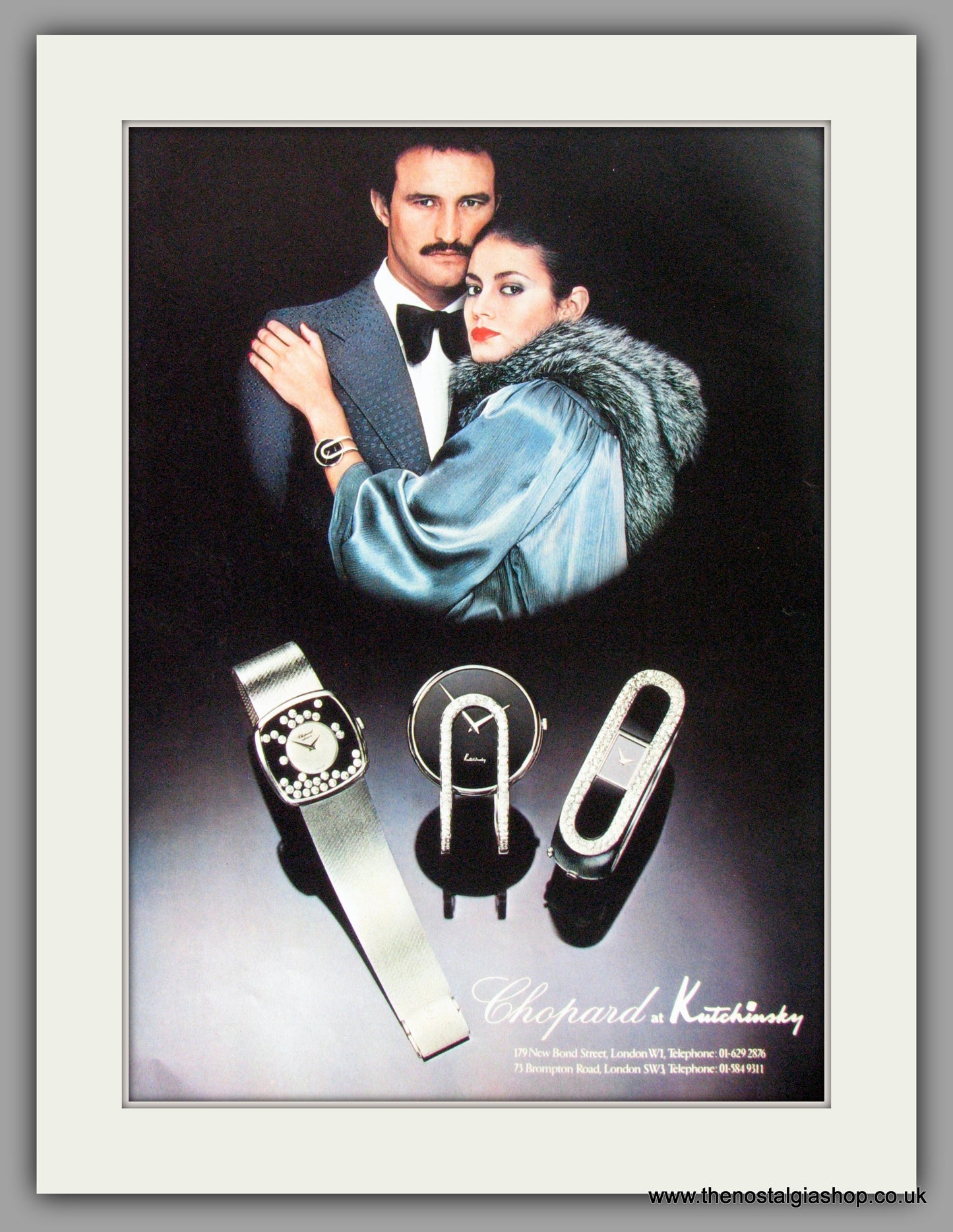 Chopard At Kutchinsky Watches. Original Advert 1977 (ref AD50116)