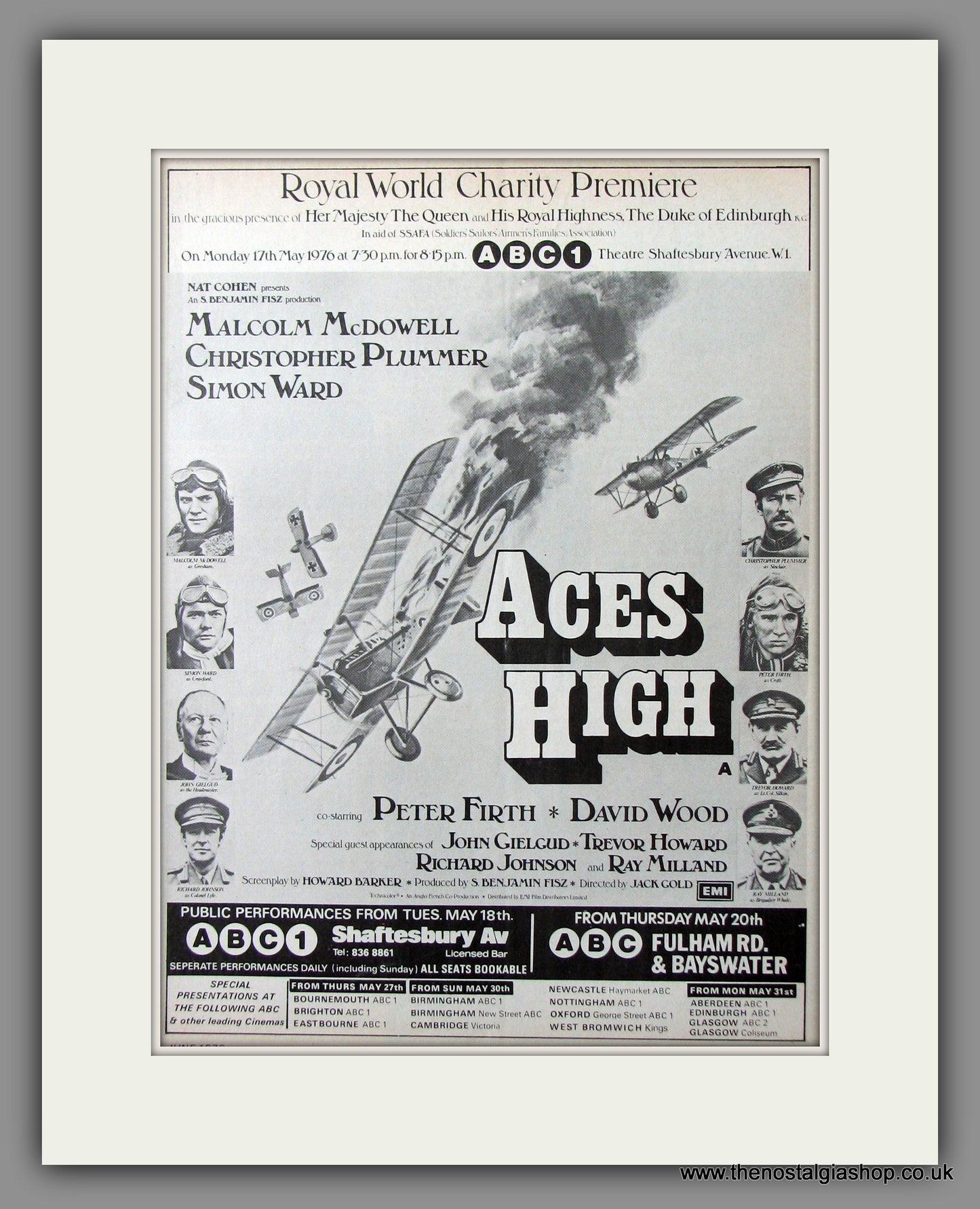 Aces High. 1976 Original Advert (ref AD54756)