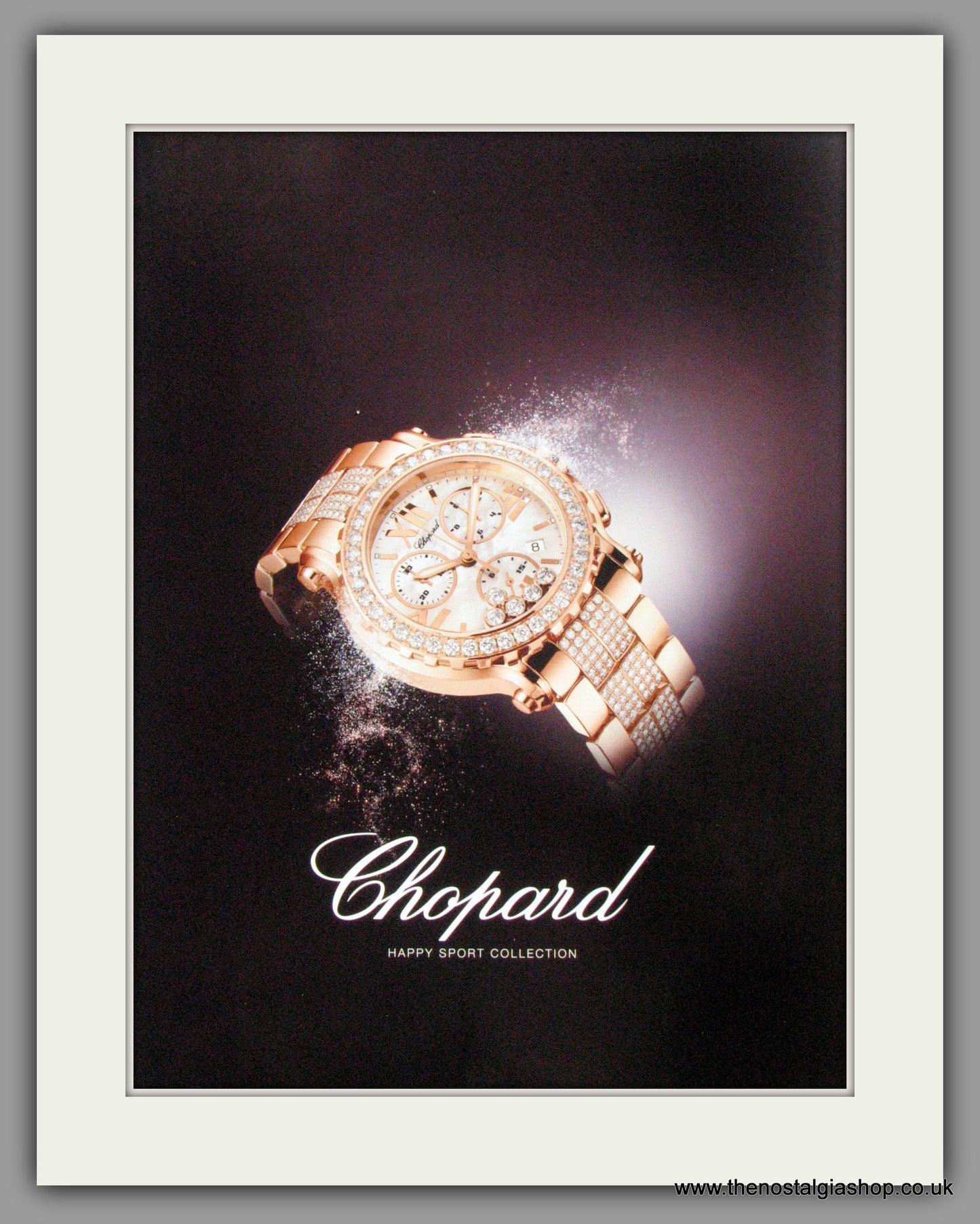 Chopard Watches Happy Sport Collection. Original Advert 2009 (ref AD50119)