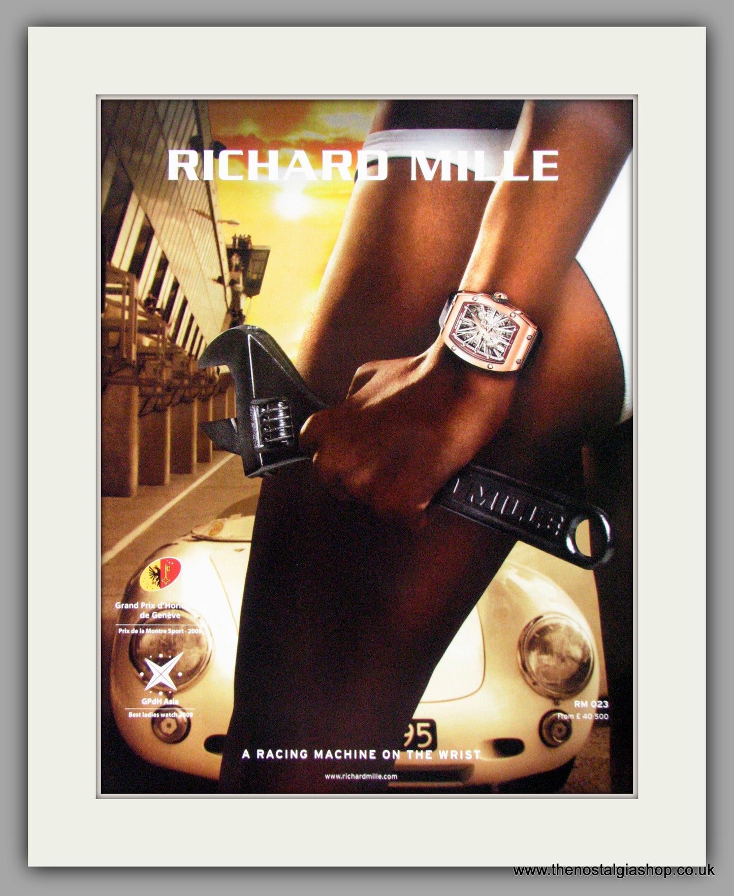 Richard Mille Watches. Original Advert 2010 (ref AD50125)