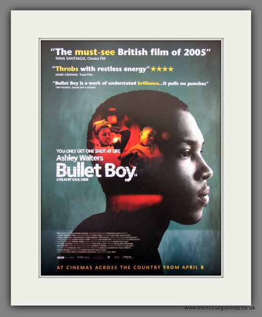 Bullet Boy. Ashley Walters. 2005 Original Advert (ref AD54527)
