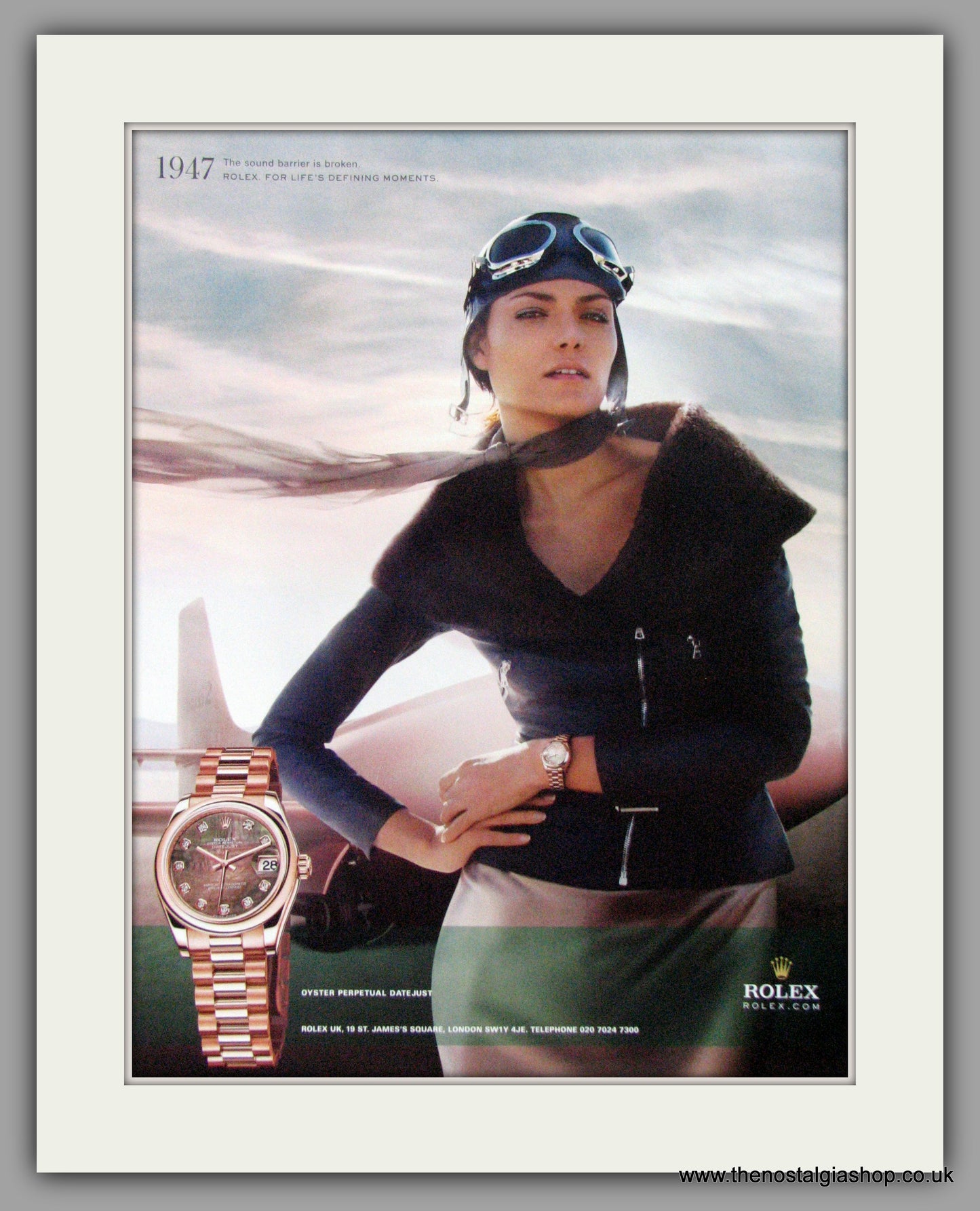 Rolex Oyster Perpetual. Original Advert 2010 (ref AD50148)