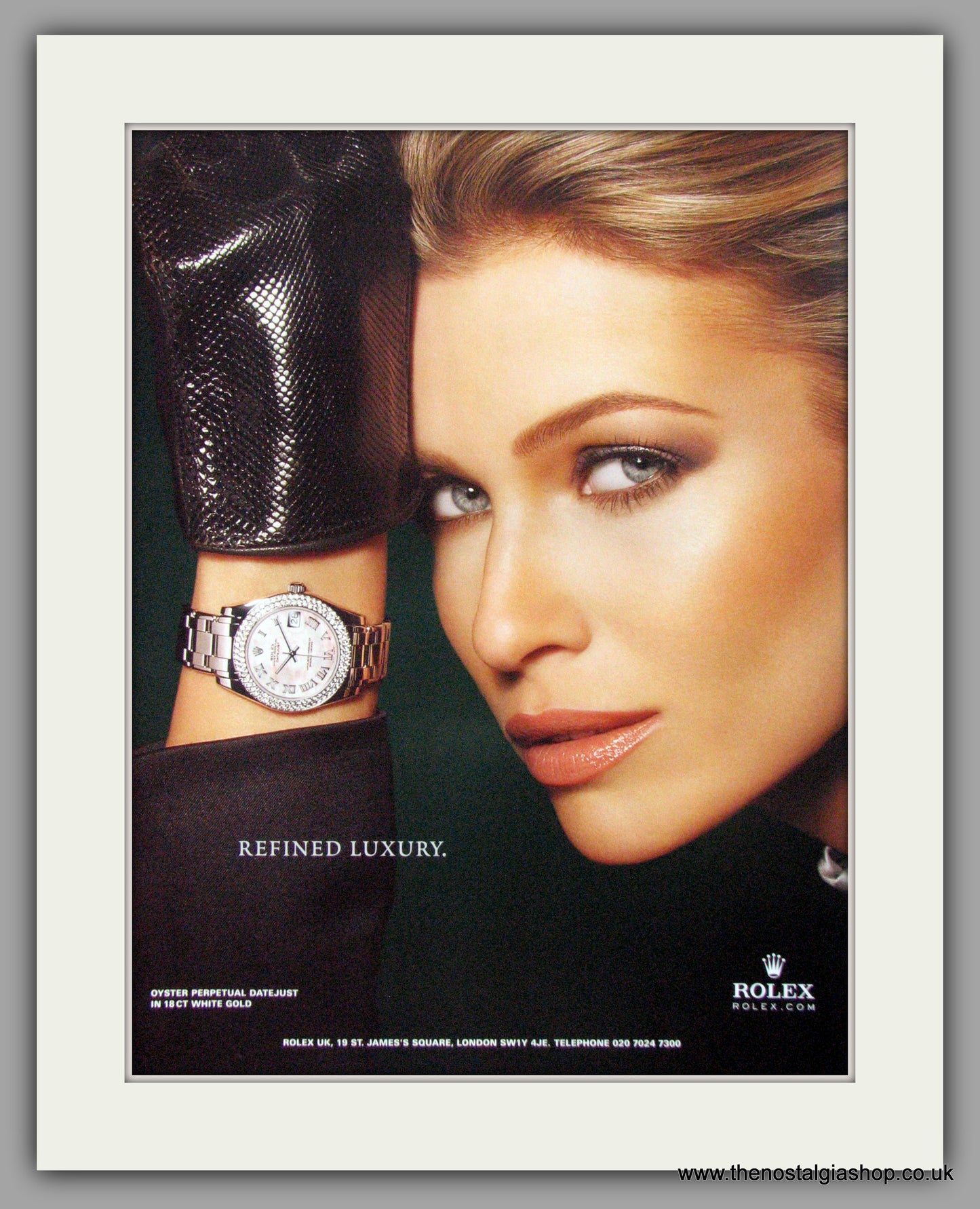 Rolex Oyster Perpetual. Original Advert 2009 (ref AD50150)