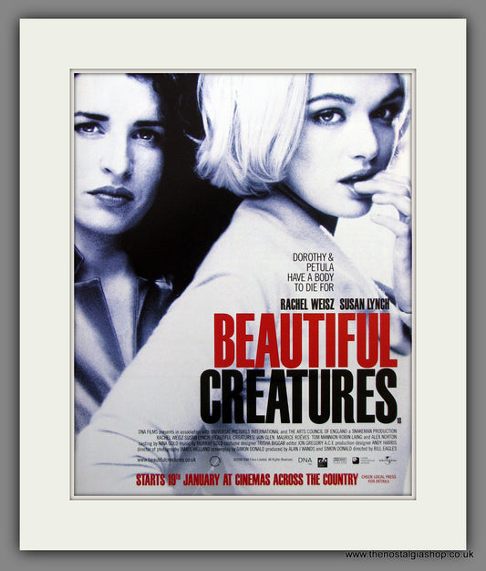 Beautiful Creatures. Rachel Weisz. 2001 Original Advert (ref AD54538)