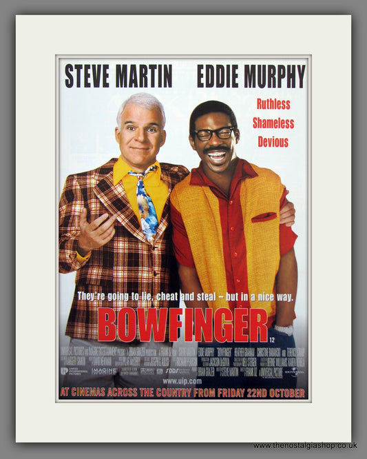 Bowfinger. Steve Martin. 1999 Original Advert (ref AD54540)