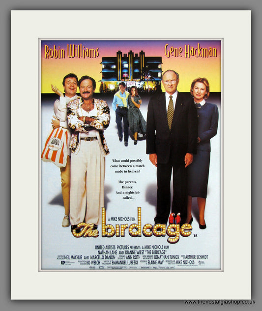 The Birdcage. 1996 Original Advert (ref AD54649)
