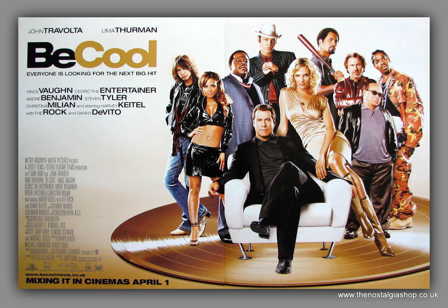 Be Cool. 2005 Double Original Advert (ref AD54703)