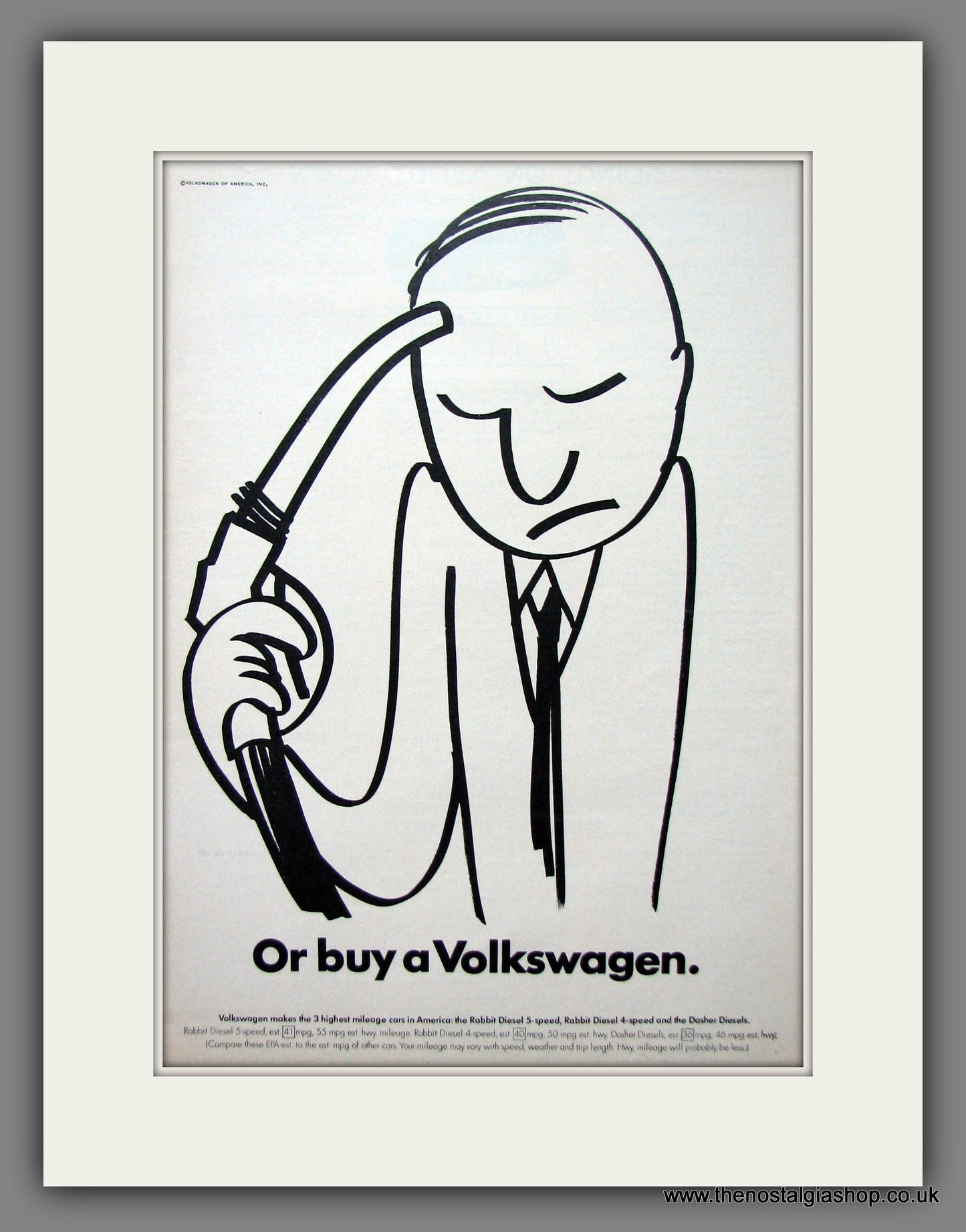 Volkswagen. Original American Advert 1979 (ref AD54816)