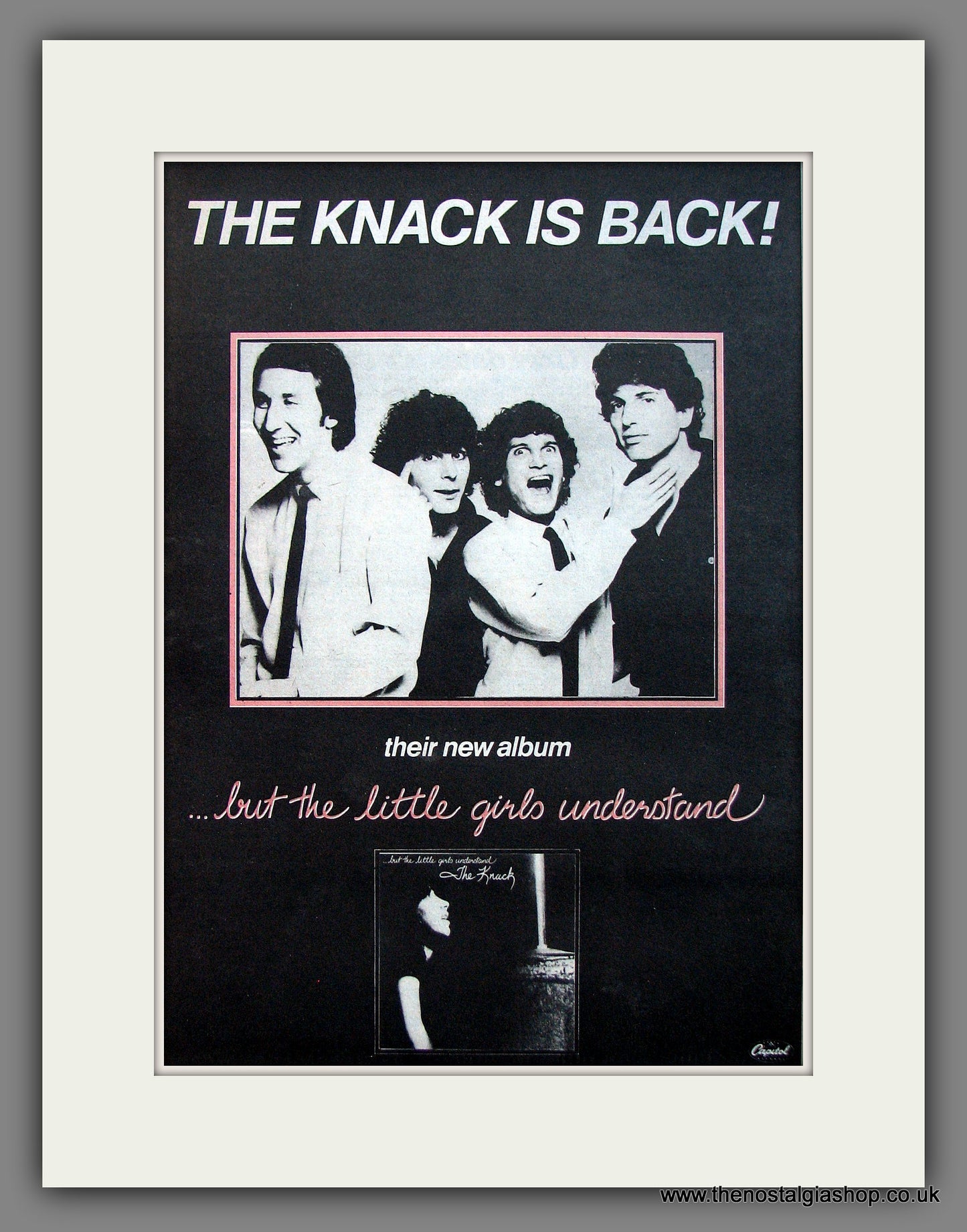 Knack (The) But The Little Girls Understand.  Original Advert 1980 (ref AD11980)