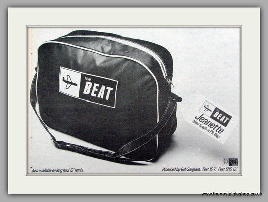 The Beat. Jeanette. Vintage Advert 1980 (ref AD7476)