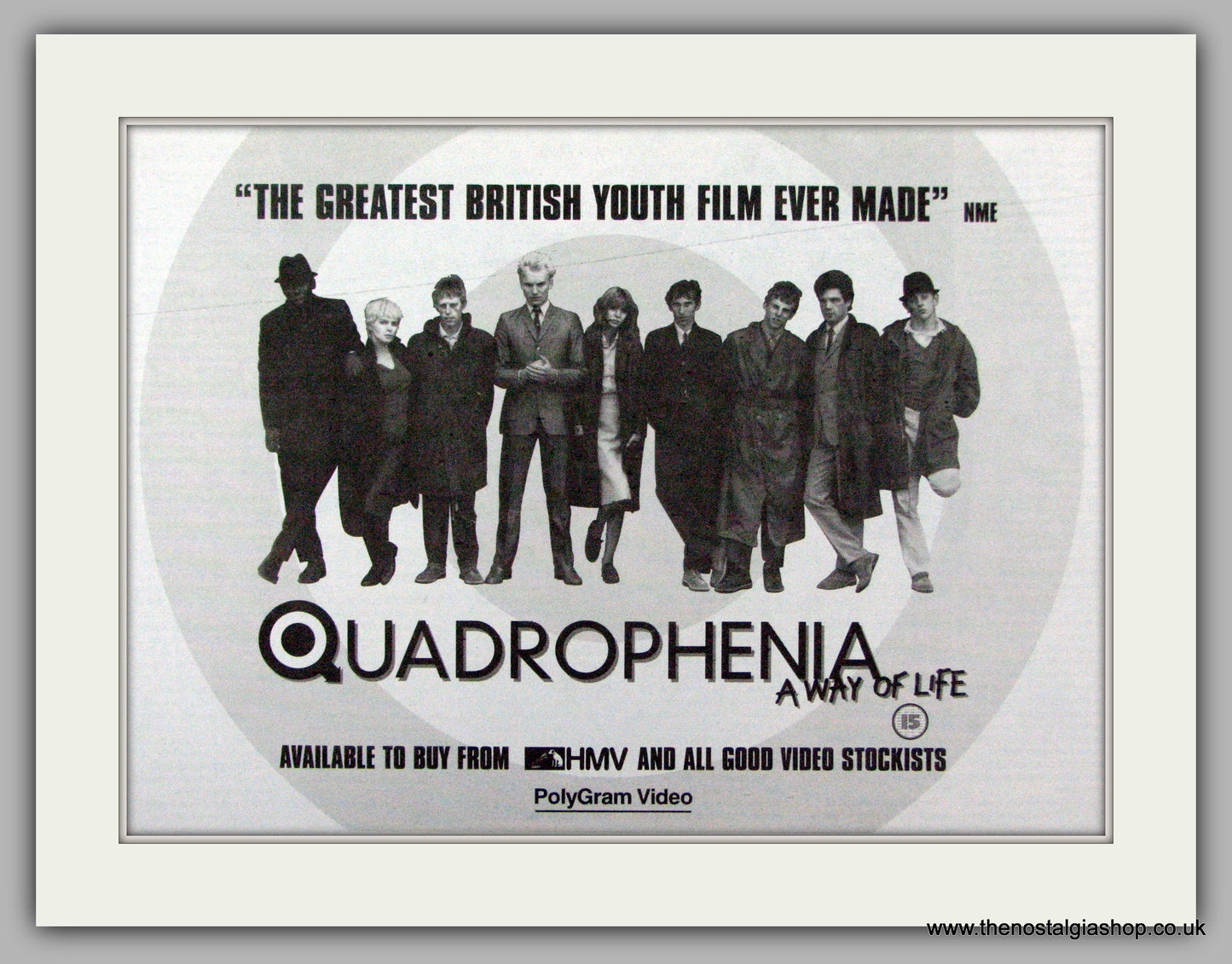 Quadrophenia. Vintage Advert 1997 (ref AD7498)