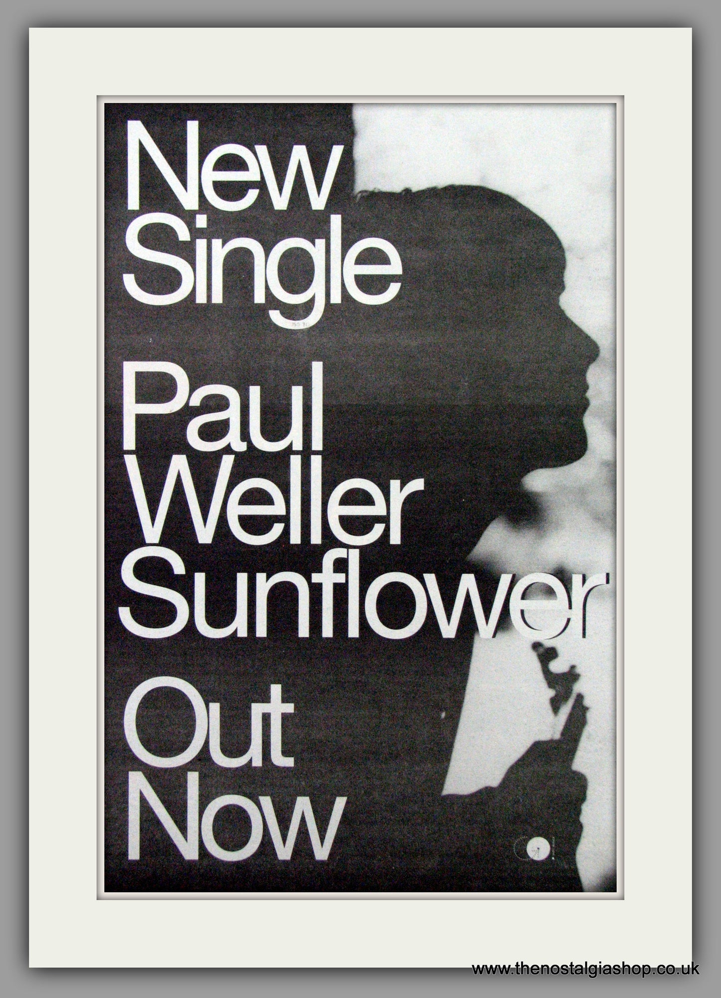 Paul Weller. Sunflower. Vintage Advert 1993 (ref AD7519)