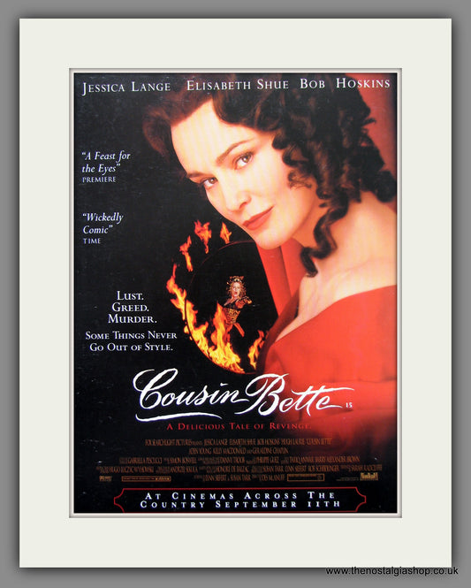 Cousin Bette. 1998 Original Advert (ref AD54773)