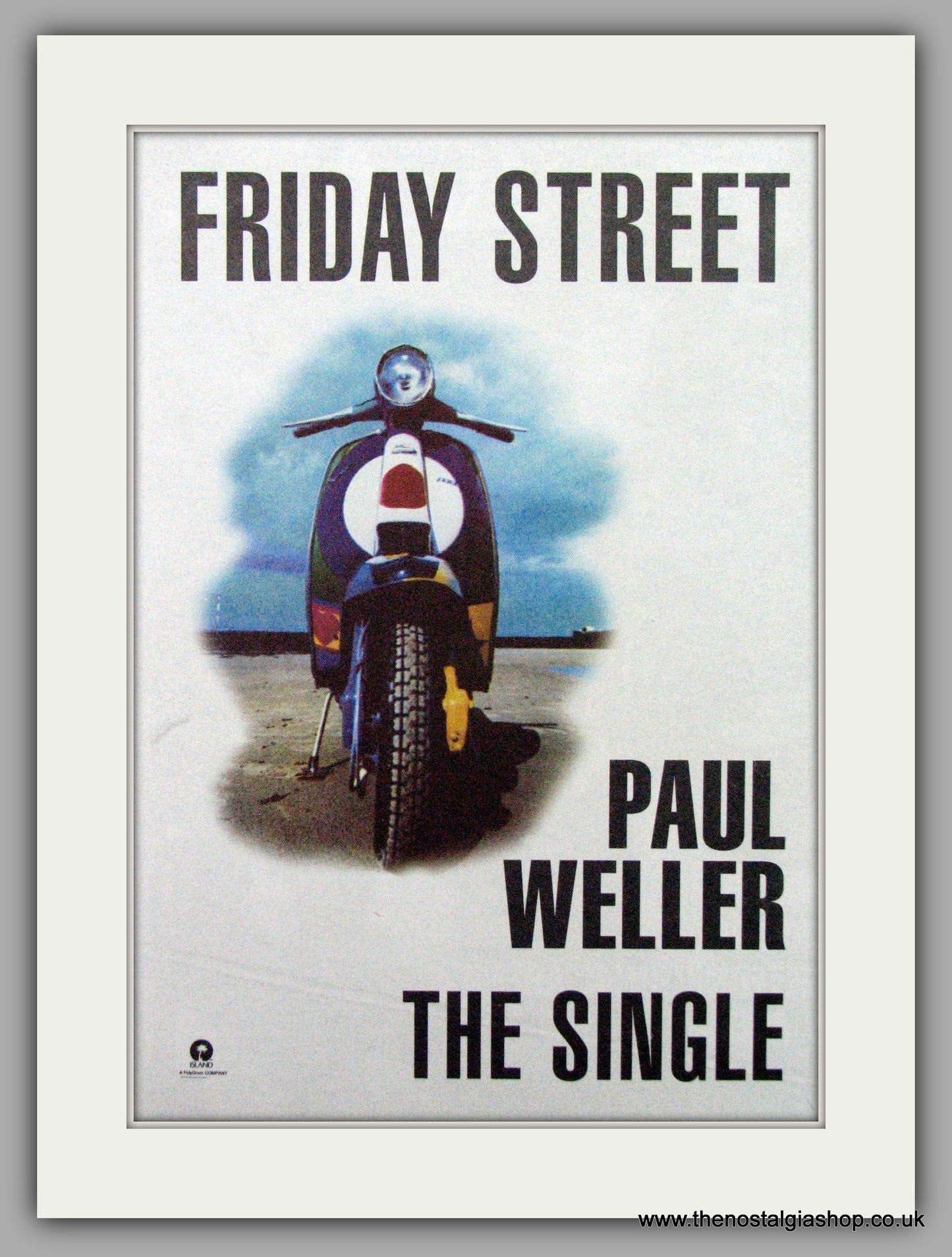 Paul Weller. Friday Street. Vintage Advert 1997 (ref AD7524)