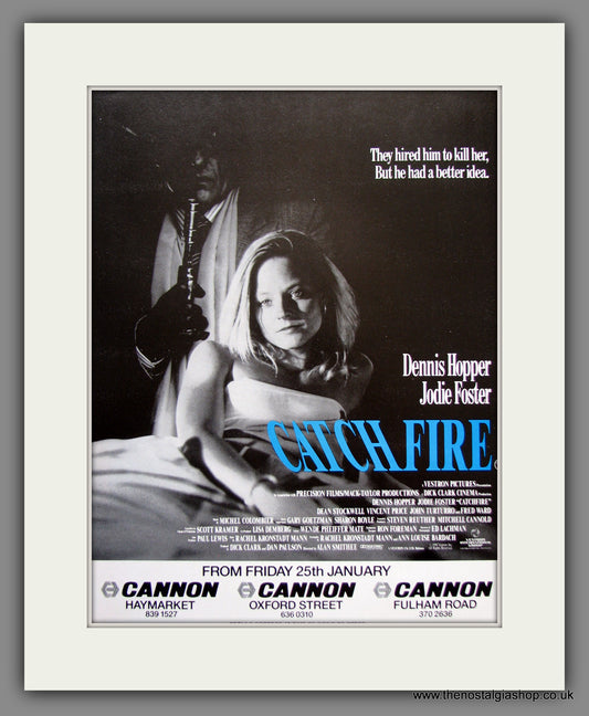 Catch Fire. 1990 Original Advert (ref AD54780)