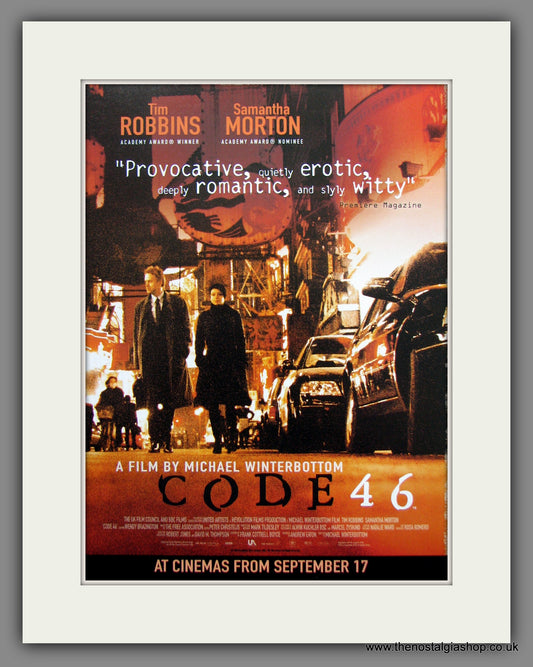 Code 46. 2004 Original Advert (ref AD54785)