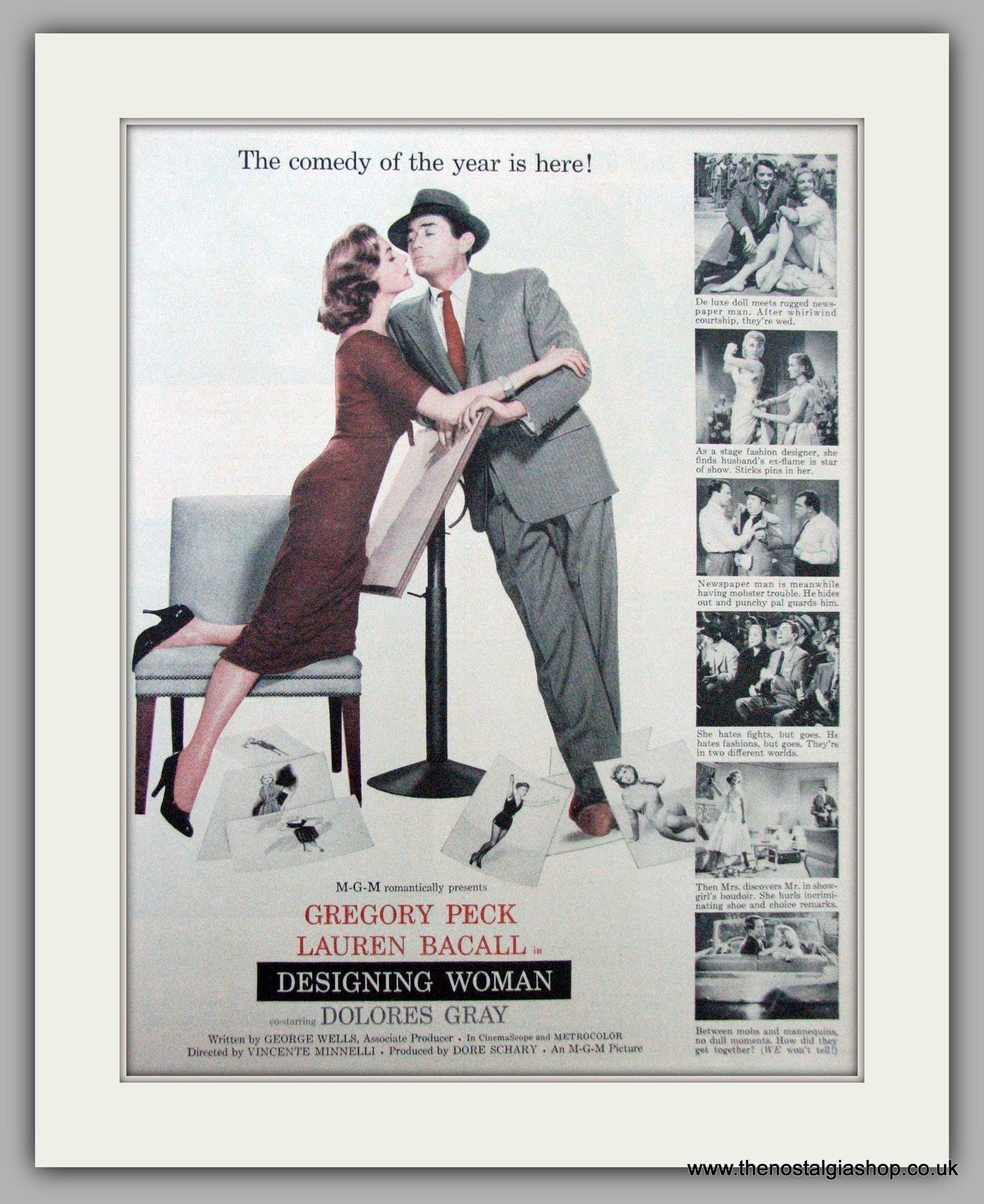 Designing Women.  Vintage Advert 1957 (ref AD9490)