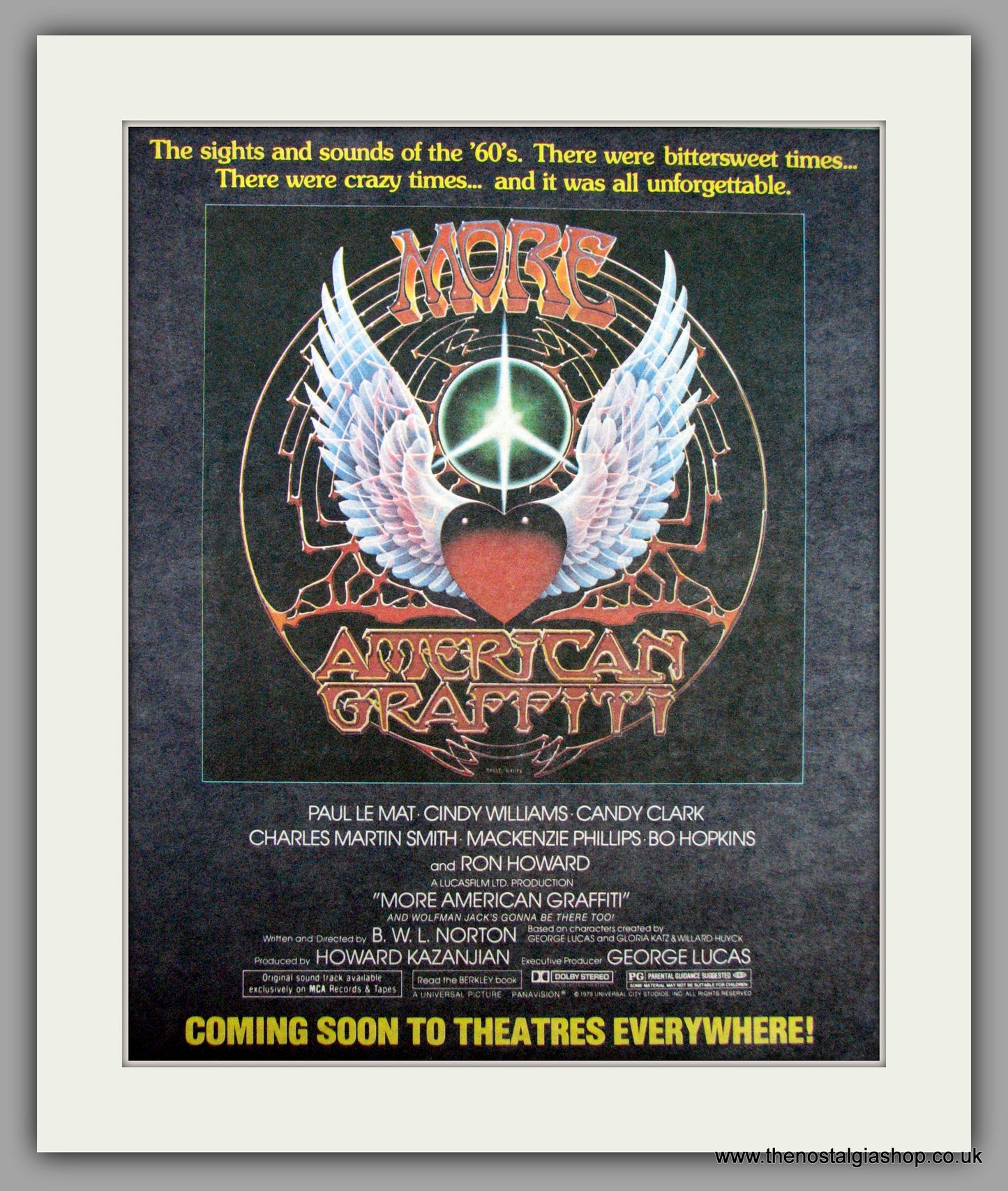More American Graffiti.  Vintage Advert 1979 (ref AD9493)