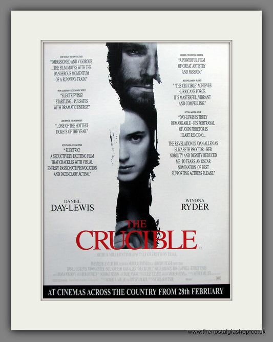 The Crucible. 1997 Original Advert (ref AD54824)