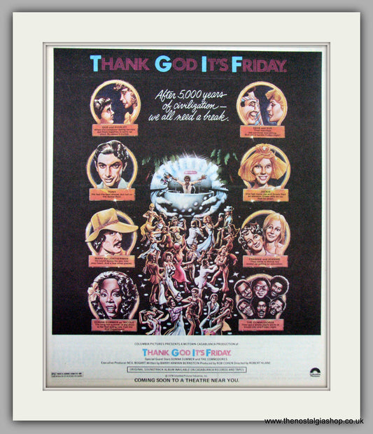 Thank God It's Friday. Vintage Advert 1978 (ref AD9497)