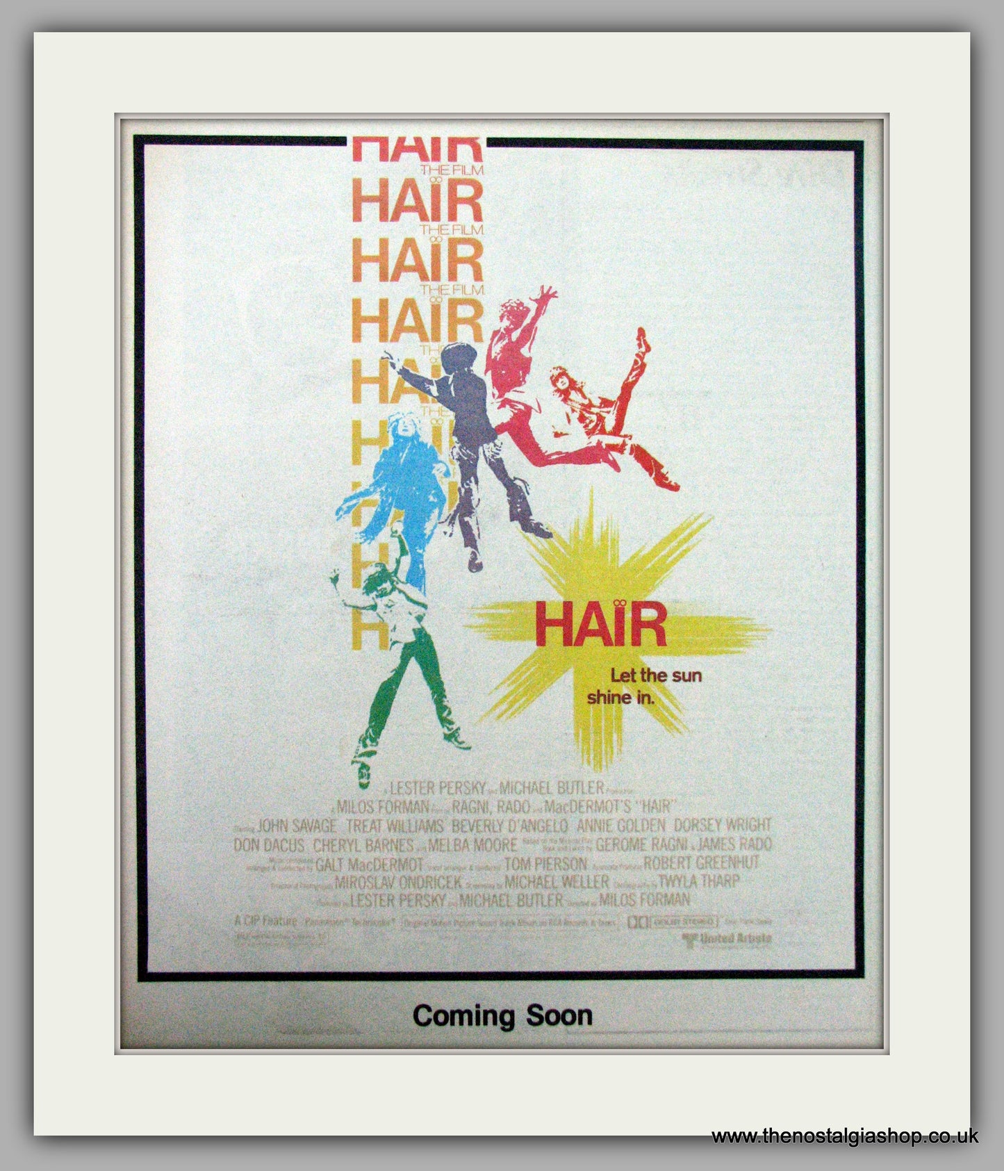 Hair. The Film. Let The Sun Shine In. Vintage Advert 1979 (ref AD9499)