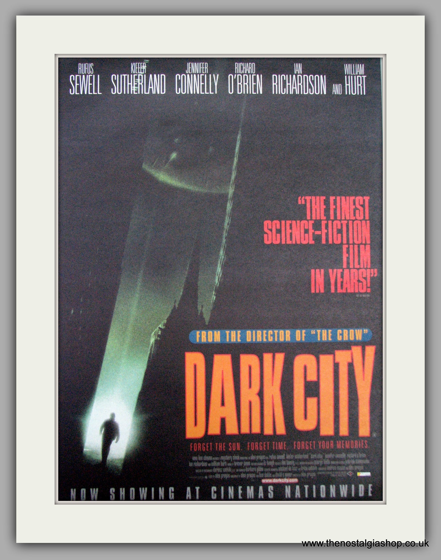 Dark City. Vintage Advert 1998 (ref AD9501)