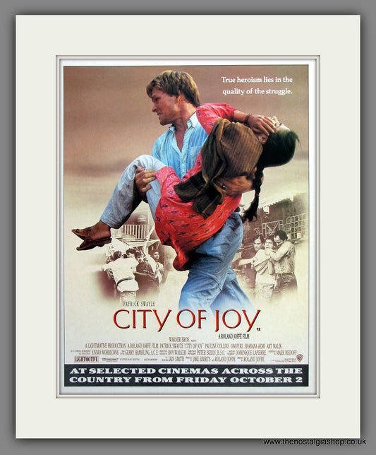 City Of Joy. 1992 Original Advert (ref AD54841)