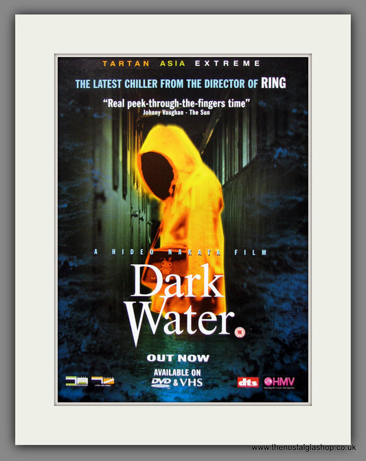 Dark Water. 2005 Original Advert (ref AD54852)