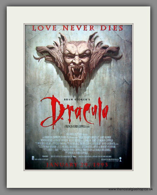 Dracula. 1993 Original Advert (ref AD54857)