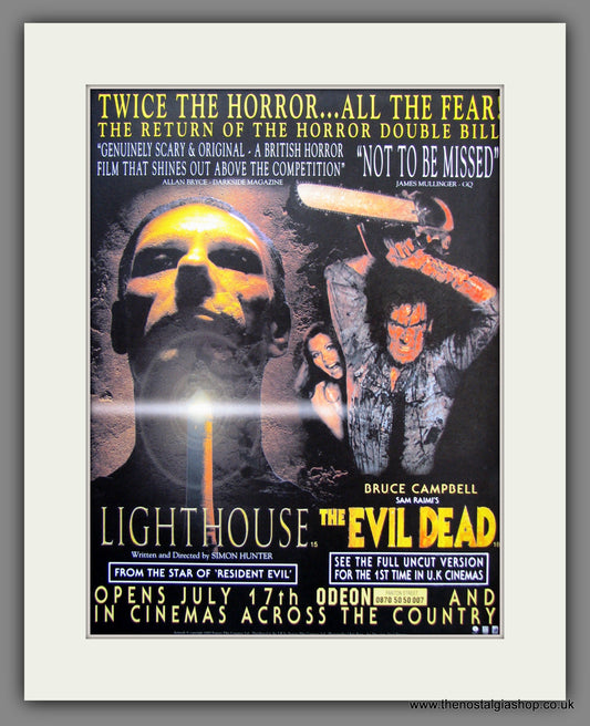 The Evil Dead. 2002 Original Advert (ref AD54882)