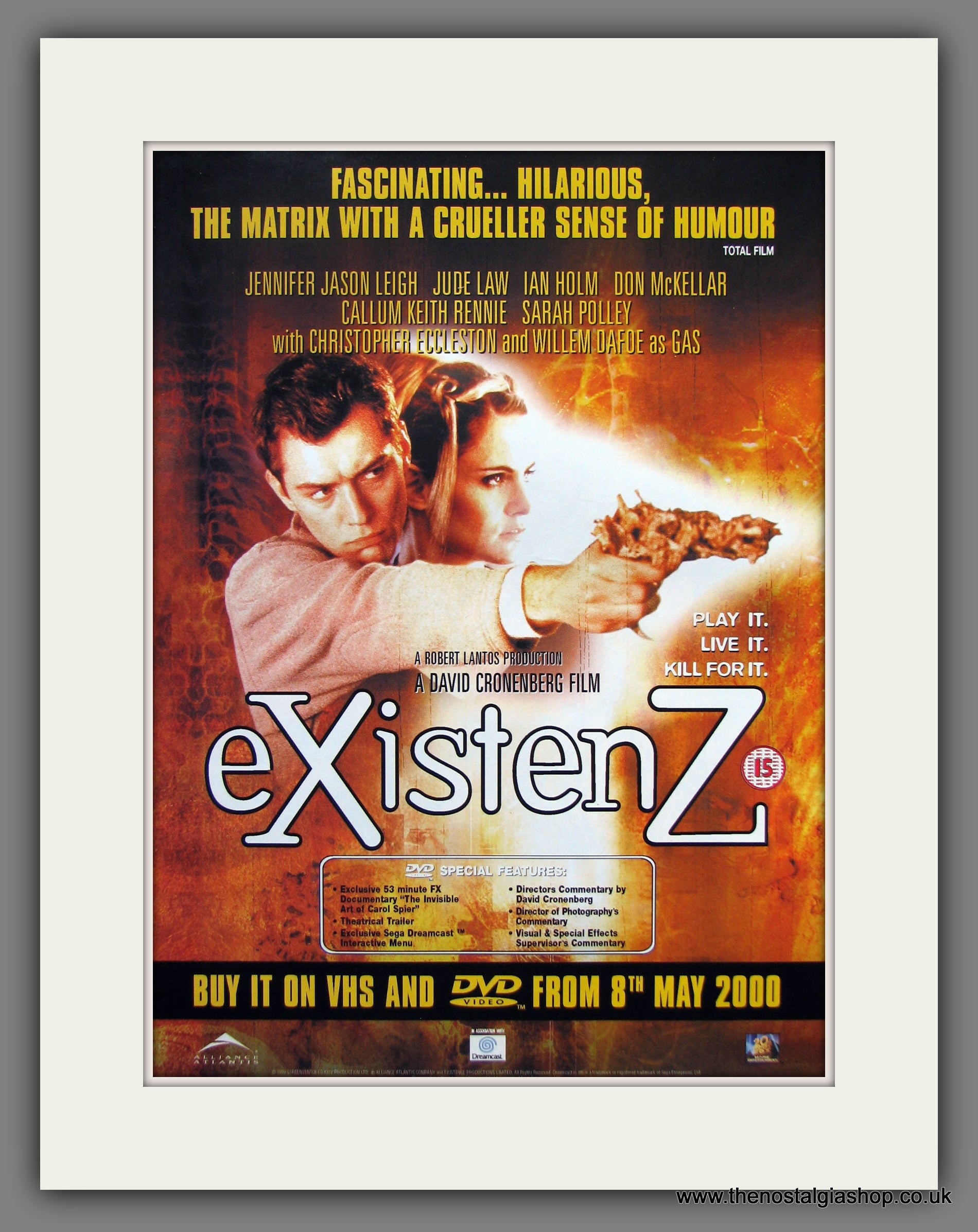 Existenz. 2000 Original Advert (ref AD54883) – The Nostalgia Shop