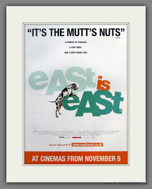 East Is East. 1999 Original Advert (ref AD54885)
