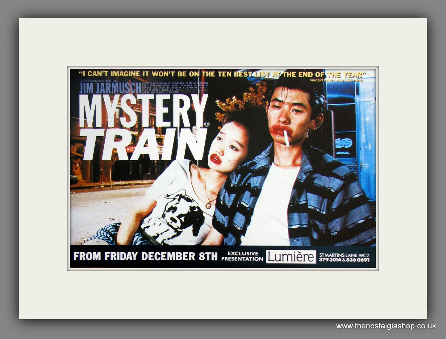 Mystery Train. 1989 Original Film Advert (ref AD55429)