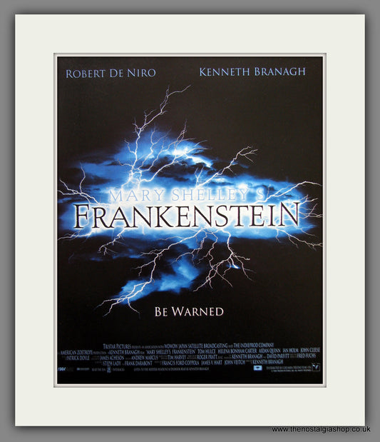 Frankenstein Mary Shelley's. 1994 Original Film Advert (ref AD55430)