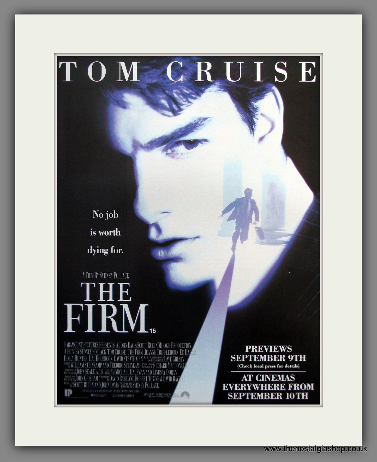 The Firm Tom Cruise. 1993 Original Film Advert (ref AD55431)