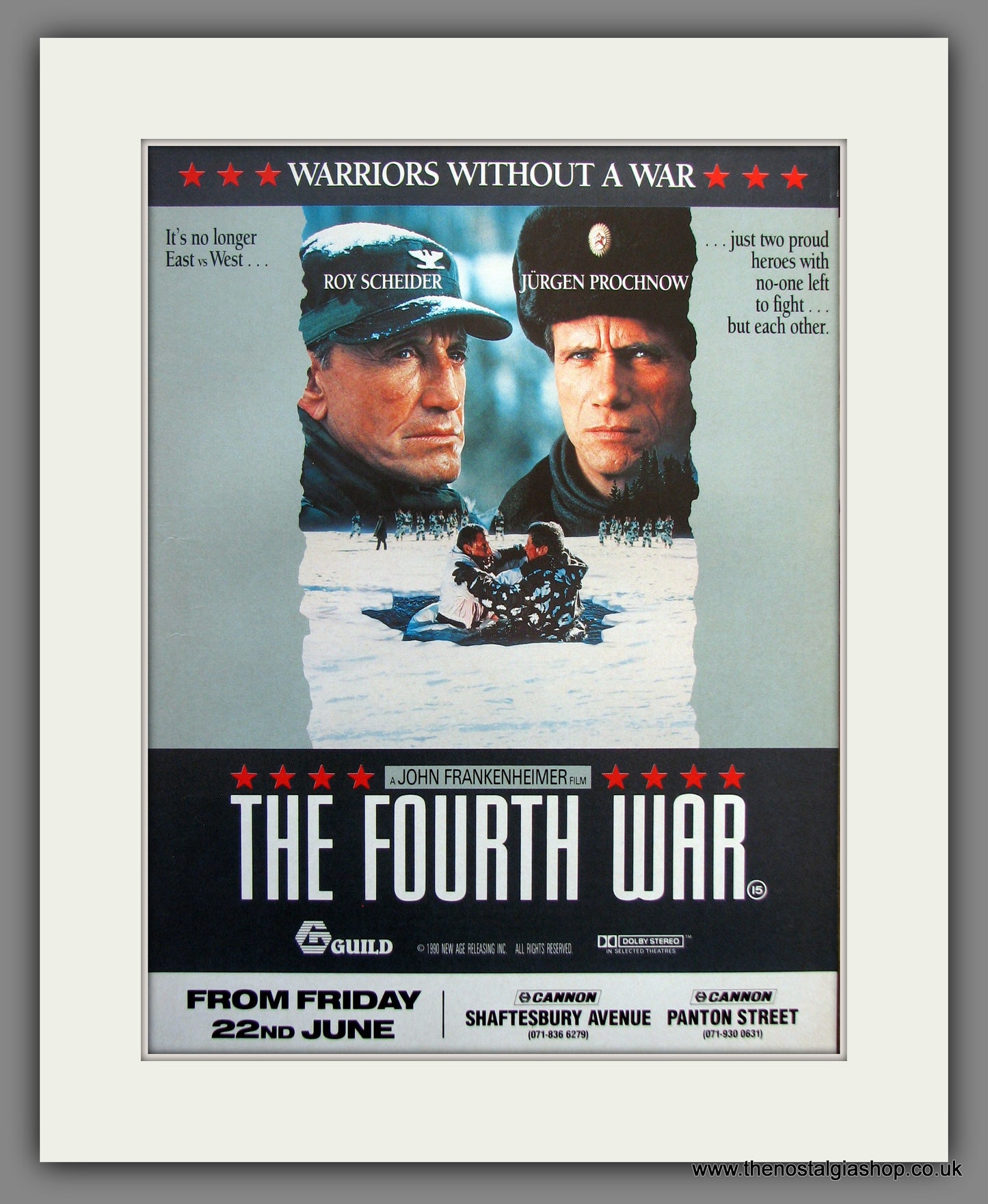 The Fourth War. 1990 Original Film Advert (ref AD55432)