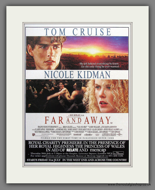 Far And Away. 1992 Original Advert (ref AD54889)