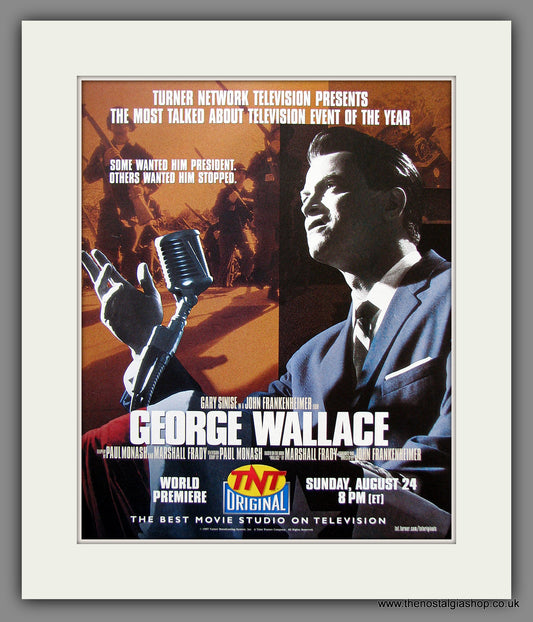 George Wallace. 1997 Original Advert (ref AD54904)