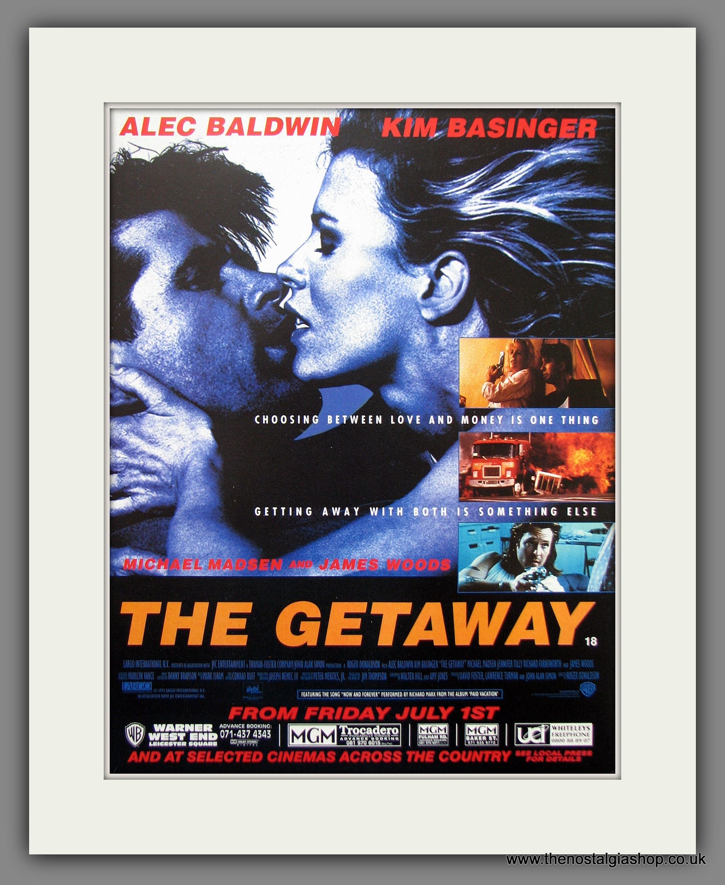 The Getaway. 1994 Original Advert (ref AD54908)