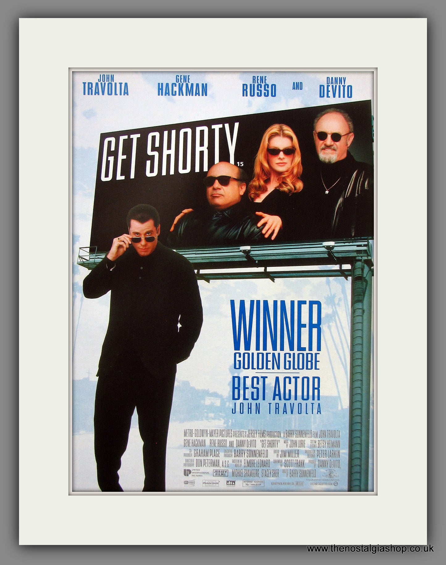 Get Shorty. 1996 Original Advert (ref AD54909)