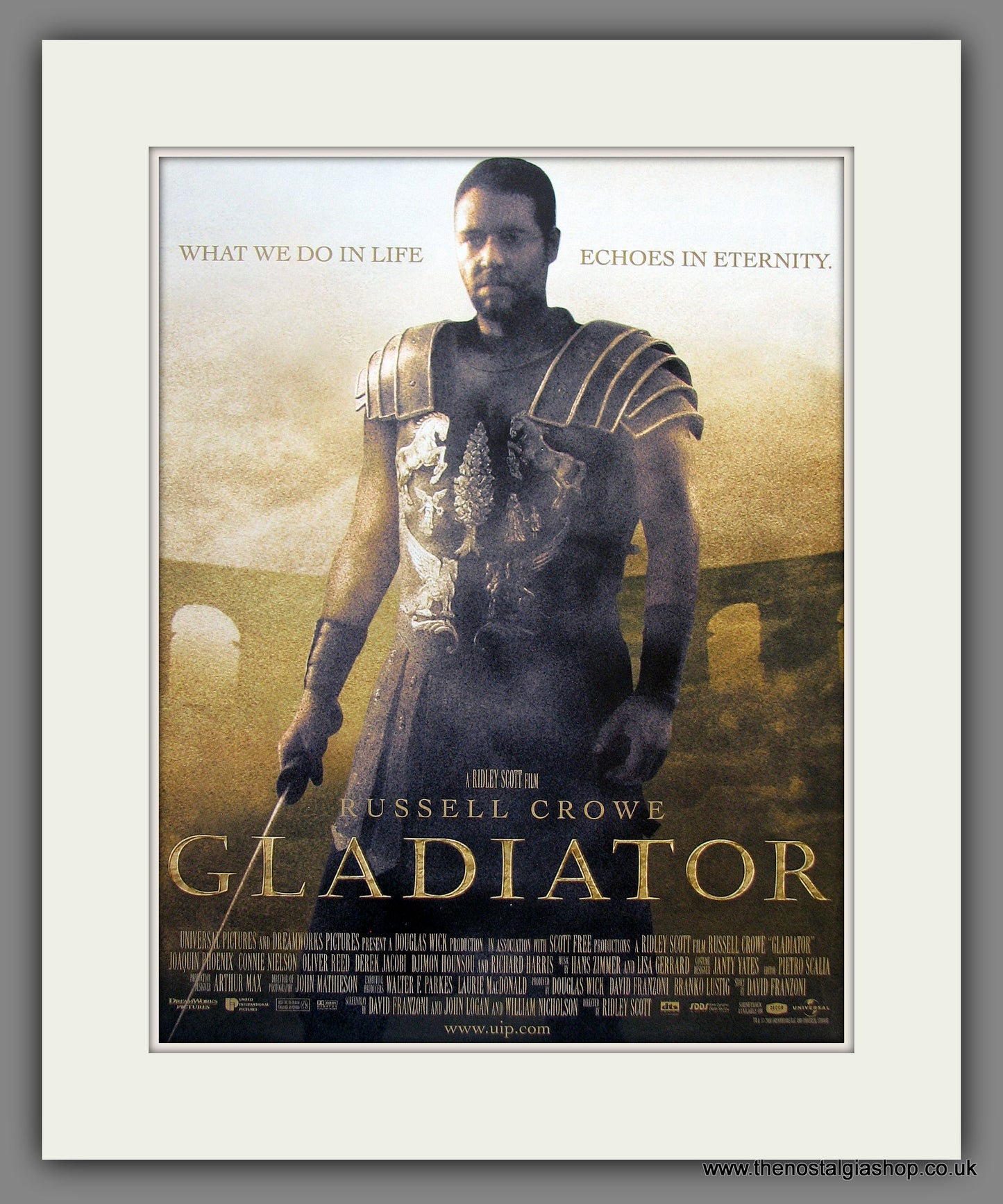 Gladiator. Set Of 2 2000 Original Adverts (ref AD54923)