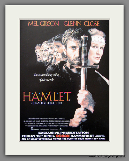 Hamlet. 1991 Original Advert (ref AD54946)